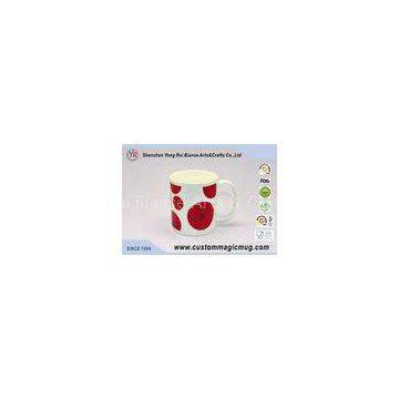 Pottery Souvenir Heat Sensitive Color Changing Mugs , Heat Change Mugs
