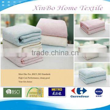 market promotion gift 100 % polyester fleece blanket cheap