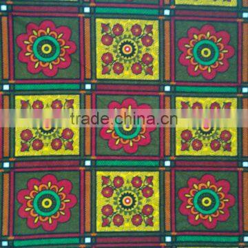 New design middle east arabic pattern knitting fabric