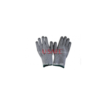 Aramid Fiber EN388 5 Grade Anti Cut Safety Gloves HPPE Cut Resistant Work Glove