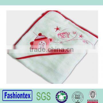 High Quality 100%Cotton Baby Terry Hooded Towel