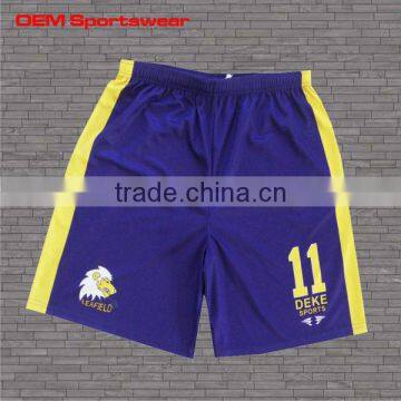 sublimated custom training soccer hot pants