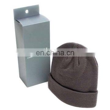 Wholesale Grey Men's Knit Slouch Beanie photo-2