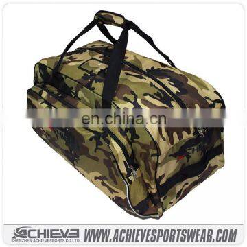 Custom Belt Fishing Bag /2 Trolley Wheel Ice Hockey Bags