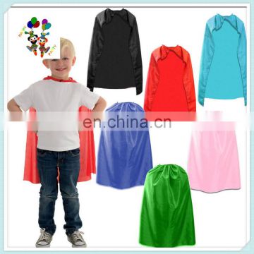 Cheap Satin Custom Party Fancy Dress Kids Superhero Capes HPC-0501