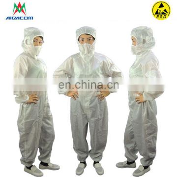 10p2-3 anti static 1553 esd protection washable clean room coveralls