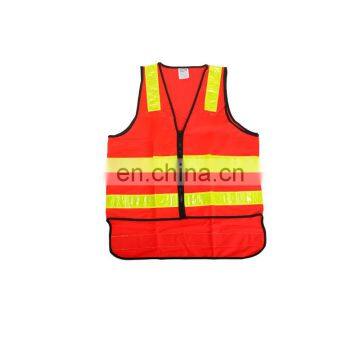 Hi vis safety vest for women with reflective stripes in EN471 Class 2