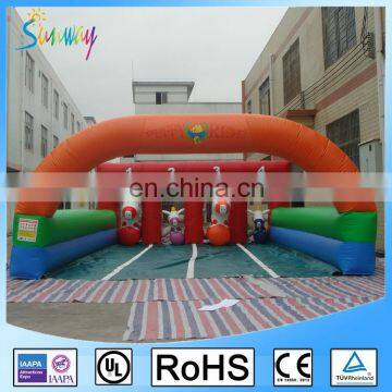Inflatable Horse Racing Jumping Bouncing Game photo-5