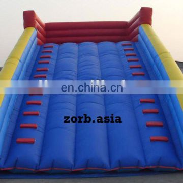 Top quality zorb ball inflatable ramp