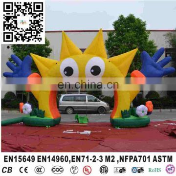 Big smile inflatable arch advertising Inflatable Arch inflatable entrance arch