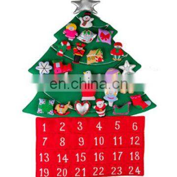 Chritsmas gift Fabric Christmas Tree Advent Calendar