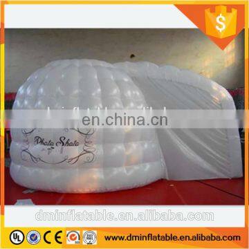 Inflatable photo booth with camera for sale /wedding photo enclosure /inflatable led photobooth for weddings