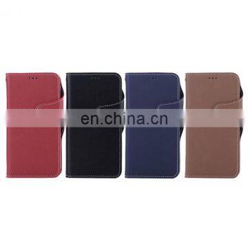 Retro Pattern Side Flip PU Leather + Soft TPU Magnetic Buckle with Card Slots for iPhone 8