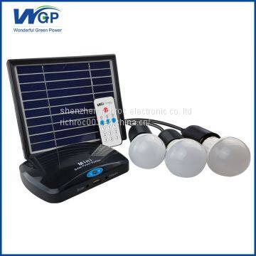 Solar Garden Lighting With 3pcs 3w Led Bulbs photo-5