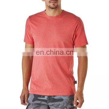 2017 crew neck t-shirt mens slim fit cotton jersey t-shirt wholesale blank t-shirt