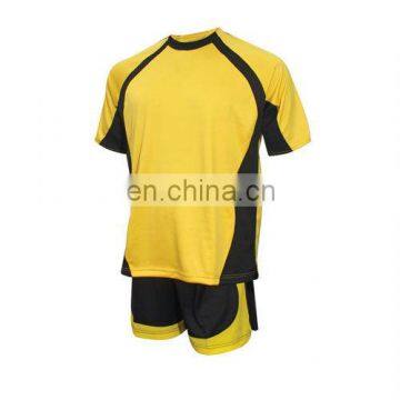 Wholesale Men's Soft 100% Polyester Soccer Uniforms