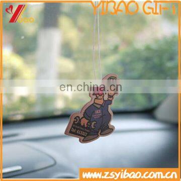 Hot sale customize shape hanging paper type car / room air freshener