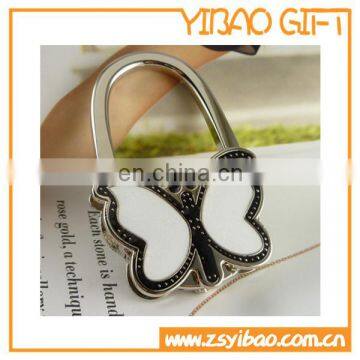 Wholesale customized butterfly shape bag hanger/purse holder