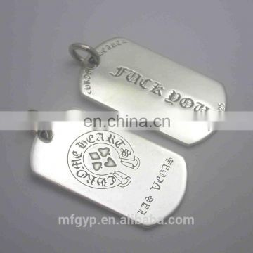 China supplier custom titanium dog tag