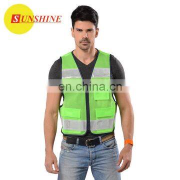 Hot Sale reflective safety vest work clothes new fashion vest