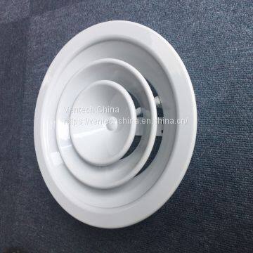 Round Ceiling Diffuser Parts With Damper Factory photo-3