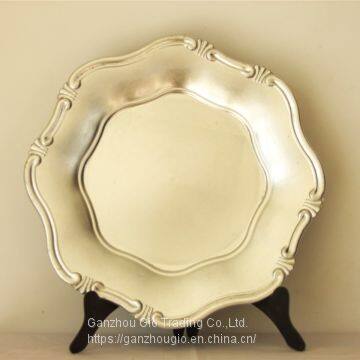 Christmas Decoration Plastic Charger Plate YF-60034 photo-4