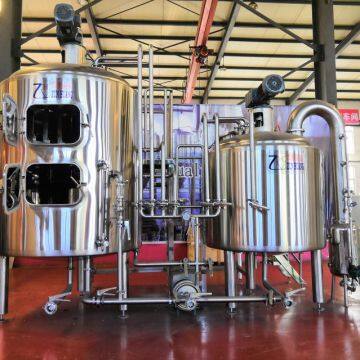 200l 300l brewery brewing equipment stainless steel 3bbl automatic beer brewing system