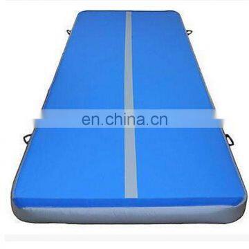 Transparent	gas filled physical training mat inflatable fitness mat