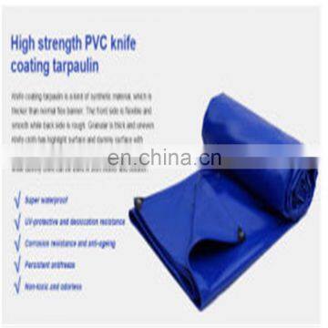 High quality blue PE water proof Tarpaulin sheet  fireproof tarp