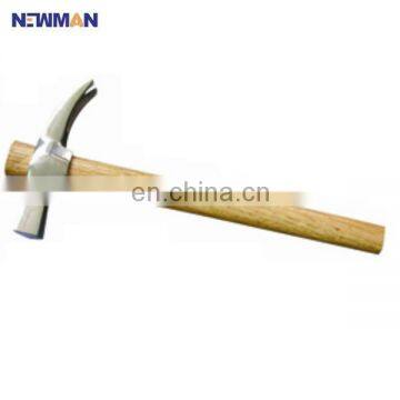 italy claw hammer with wooden handle