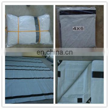 white blue color plastic sheets Tarpaulin 190gsm