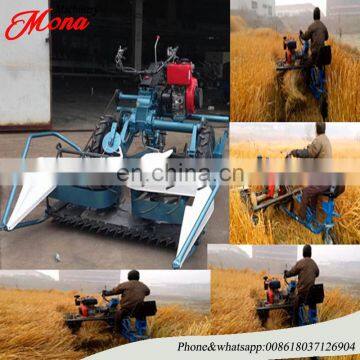 wheat and rice reaper binder and mini harvest machine from Mona professional factory