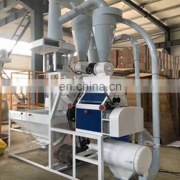 Low cost 500-600 kg/h maize flour milling machine corm crushing  mill machine with high quality