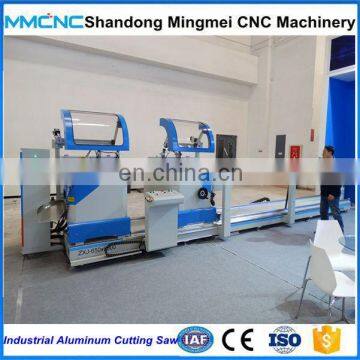 Window Door Making Machine Double Heads Sawing Aluminum Extrusion Cutting Machine photo-3