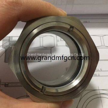 high pressure stainless steel 316 oil level sight glass male M18 M27 M36x1.5