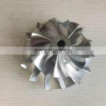 S400SX 179347 80.30/110.80mm 7+7 blades high performance turbo milling/aluminum 2618/Billet compressor wheel