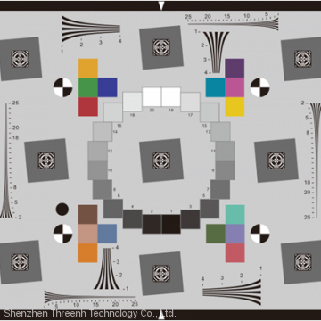 Sine Image ISO 12233:2014 Enhanced ESFR (Edge SFR) Test Chart for Camera Lens Customized Available photo-3