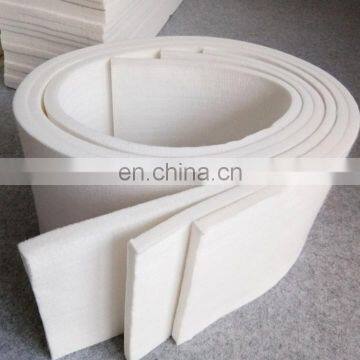 layered Industrial polyester felt strip for steel slitting machine and cold rolling machine felt 10mm