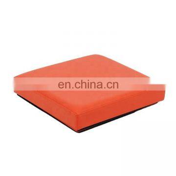 RTS Modern PVC Leather Folding Sitting Living Room Storage Stool Ottoman Box