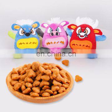 Manufacturer Wholesale Functional Squeaky Tpr Teeth Dog Feeder Plush Toys photo-2