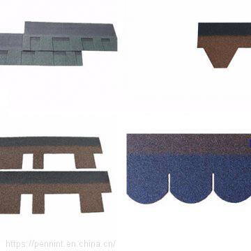 Asphalt roofing shingles bitumen waterproofing material multi-color sheets consruction