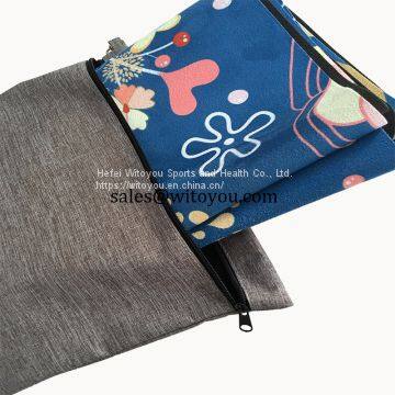 Natural Rubber Suede Yoga Mats Supplier photo-2