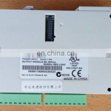 Delta S Series PLC Digital 6DO Expansion Module DVP06SN11R Relay Output for Automation Tool photo-3