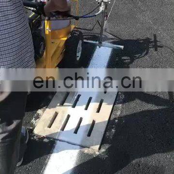 China cheap 5.5hp gasoline cold spray road marking machine for sale
