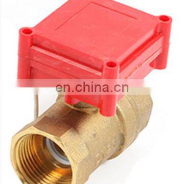 CWX - 20 P-1.0B hot selling good quality  brass 2 or 3 way  electric ball value