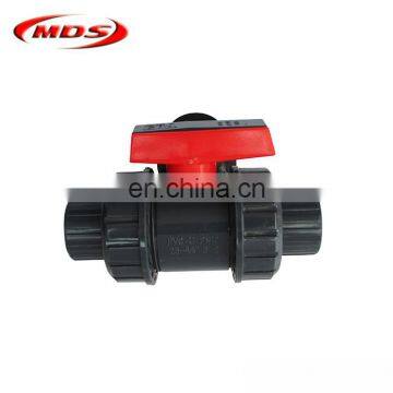 Plastic PVC True Double Union Ball Valve