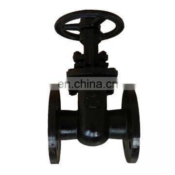 steel  GOST standard cast ductile iron double disc water seal flange type gate valves