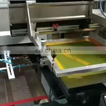 Automatic discharge screen printing production line equipment