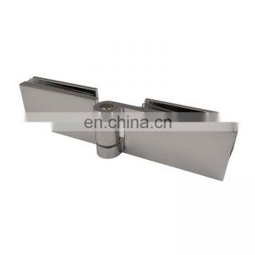 High Quality Bathroom Square Zinc Alloy Polished Glass to Glass Door Clamp