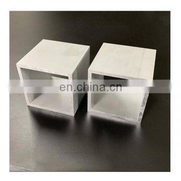 Toshine Toshine Wholesale White Color Multiple Finishes Square Tube Aluminium Profile Diameter 50x50mm photo-2